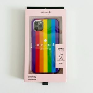 Kate Spade iPhone 11 Pro MAX Case Pride Rainbow Logo